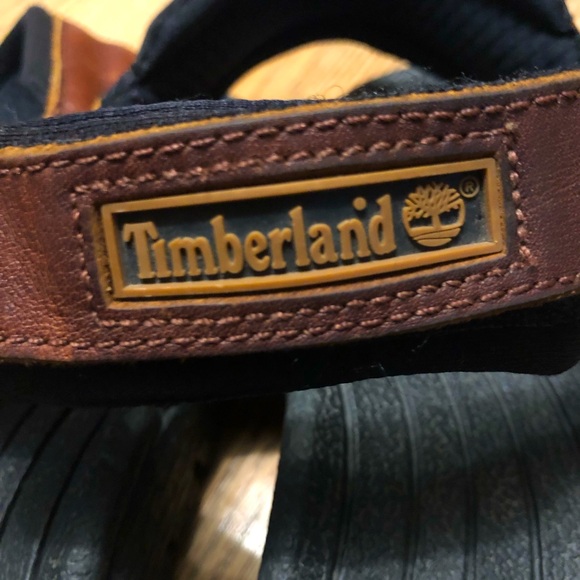 Men’s Timberland Leather Velcro Sandals - Size 9 - Picture 2 of 5